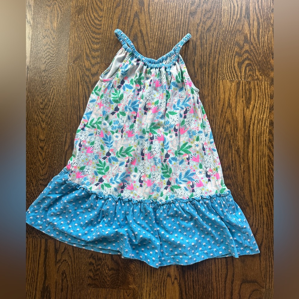 Boden parrot swing dress